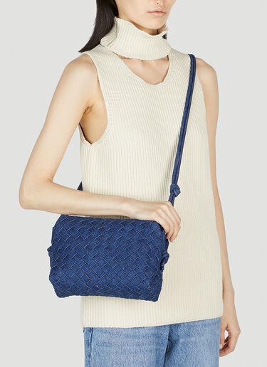 Bottega Veneta Loop Camera Shoulder Bag Blue bov0252023