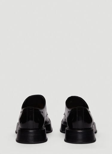 Dolce & Gabbana ブラッシュ ミケランジェロ ダービーシューズ ブラック dol0147042