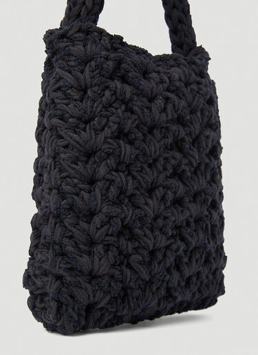 Marco Rambaldi Knit Shoulder Bag Black mra0252025