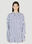 Tekla Wide Stripe Shirt White tek0353012