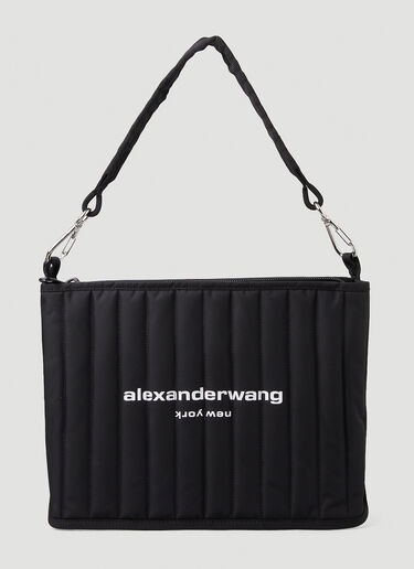Alexander Wang Elite Tech Shoulder Bag Black awg0249038