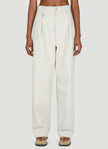 Eytys Scout Wide Leg Pants Light Grey eyt0352007