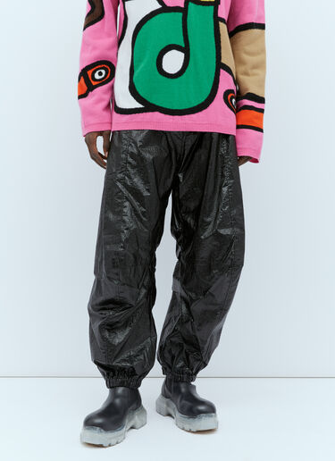 Walter Van Beirendonck 3057 斜纹布裤 黑色 wlt0154002