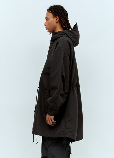 Junya Watanabe x Carhartt 립스톱 코트 블랙 jwn0156010