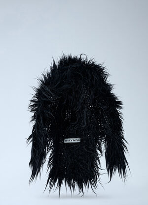 Issey Miyake Odd Beanie Hat Black ism0262009