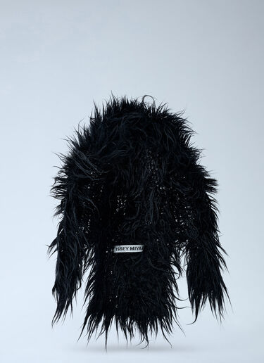 Issey Miyake Odd Beanie Hat Black ism0262009