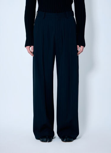 Acne Studios Pinstriped Tailored Pants Navy acn0159022
