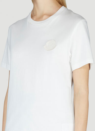 Moncler Cotton T-Shirt White mon0241026