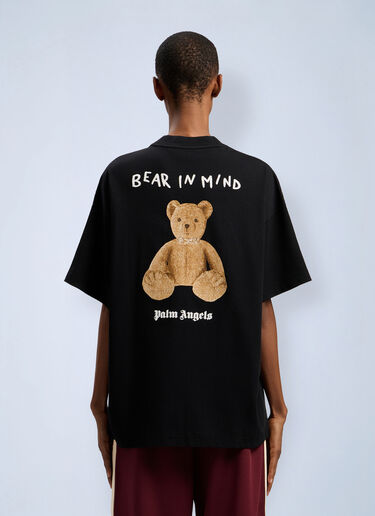 Bear In Mind Loose T-Shirt Palm Angels Bear In Mind Loose T-Shirt Black pma0262119