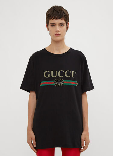 Gucci Logo T-Shirt Black guc0233015