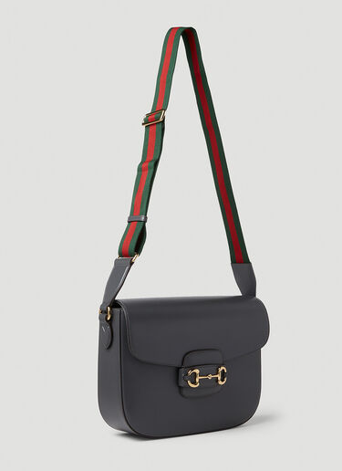 Horsebit 1955 Crossbody Bag Gucci Horsebit 1955 Crossbody Bag Dark Grey guc0151093