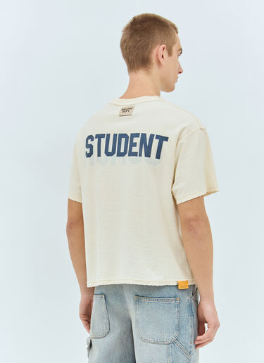 Gallery Dept. Dept Student/Coach 双面 T 恤 乳白色 gdp0158015