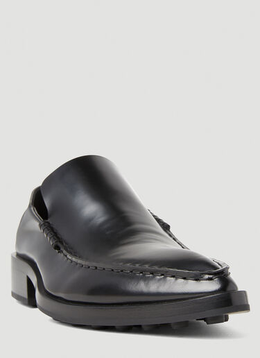 Jil Sander Pointed Moccasins Black jil0253030