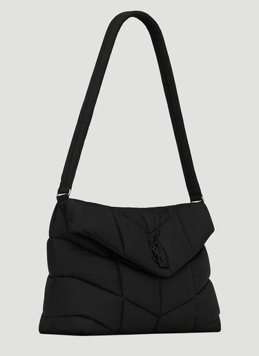 Saint Laurent Puffer Travel Bag Black sla0151086