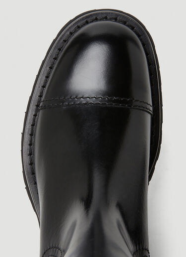 Alexander McQueen 切尔西靴 黑 amq0149040
