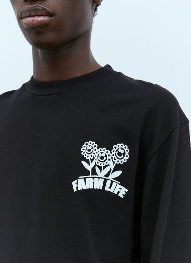 Carne Bollente Farm Life T-Shirt Black cbn0354007