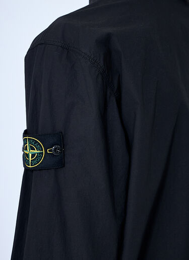 Stone Island Cotton Tela Overshirt Black sto0160004