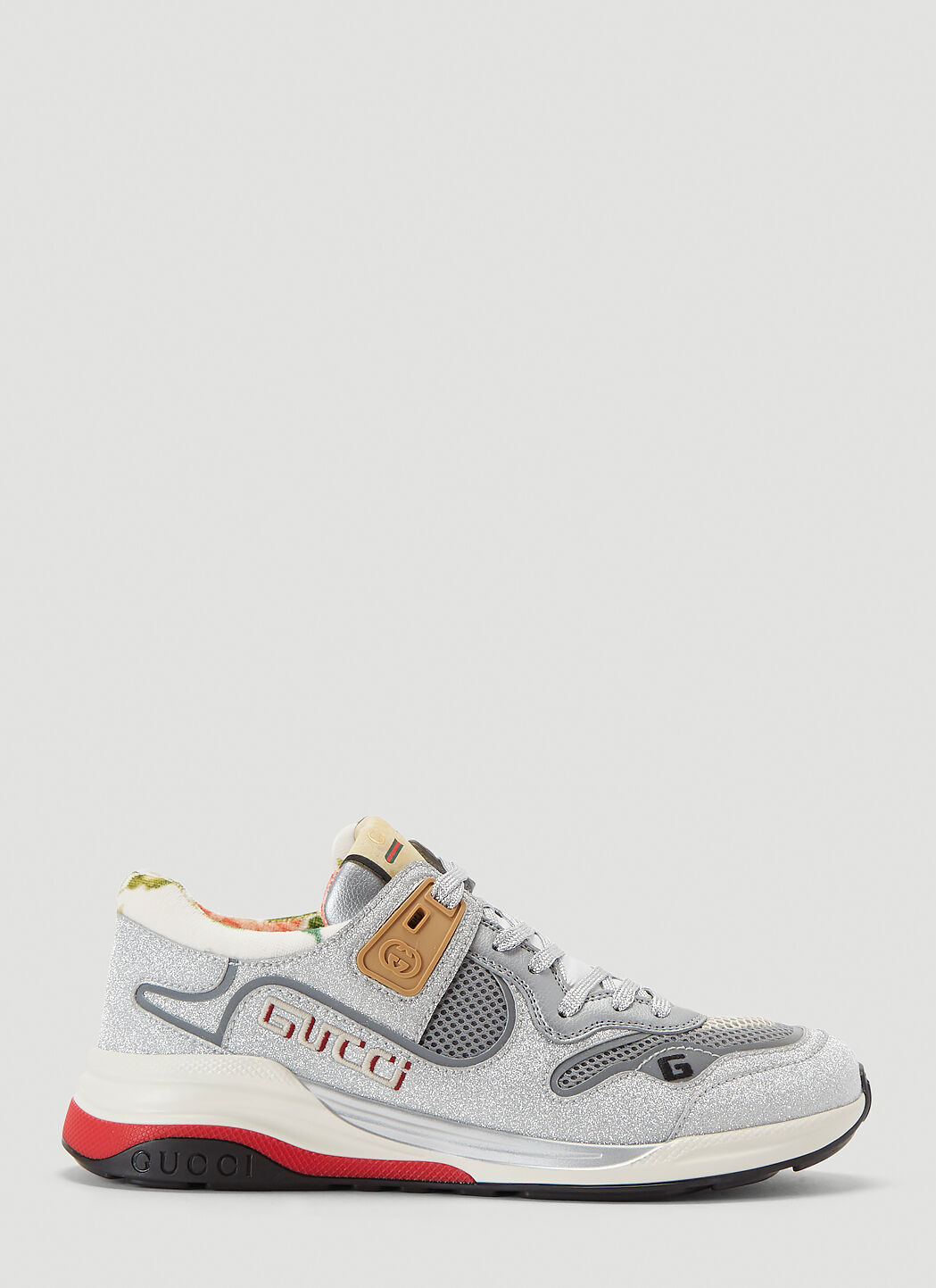 Gucci Women s Ultrapace Sneakers in Silver LN CC