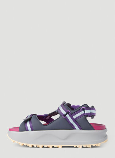 Colour Block Flatform Sandals Gucci Colour Block Flatform Sandals Purple guc0251276