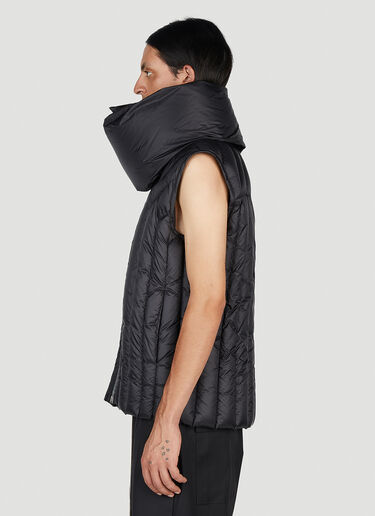 Rick Owens Gimp Sleeveless Jacket Black ric0153005