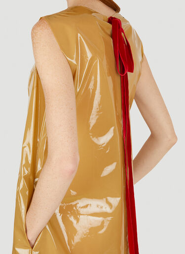 Raf Simons Ribbon Back Dress Beige raf0250006