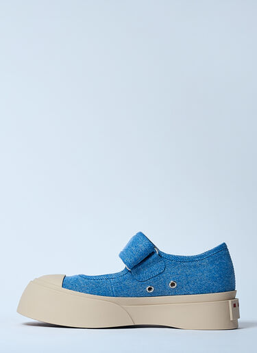 Marni Mary Jane Shoes Blue mni0259022