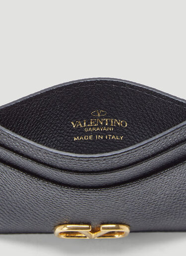Valentino VLogo Card Holder Black val0243037