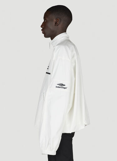 Balenciaga 로고 모티프 트랙 재킷 화이트 bal0154010