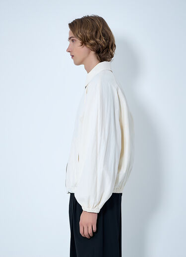 Zip-Front Jacket Jacquemus Zip-Front Jacket White jac0164015