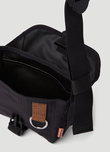 Acne Studios Mini Messenger Crossbody Bag Black acn0150049