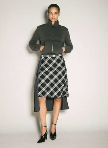 Balenciaga テープダブルスカート  ブラック bal0258001