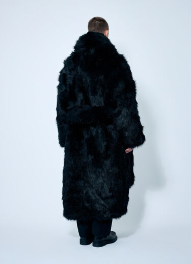 Entire Studios Vast Faux-Fur Coat Black ent0358035
