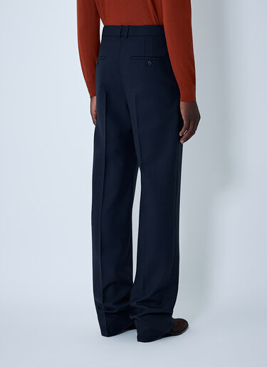 Tailored Wool Pants Saint Laurent Tailored Wool Pants Navy sla0162022