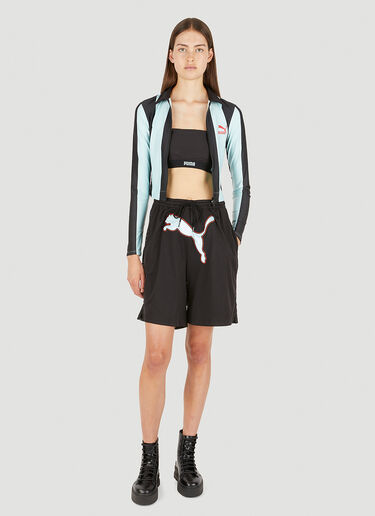 Puma x Dua Lipa 나비 농구 반바지 블랙 pdl0250015