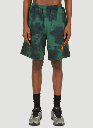 P.A.M. Pond Kombu Hackerz Track Shorts Green pam0149010