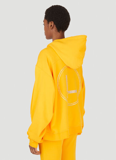 Lourdes 徽标连帽运动衫 橙色 lou0346002