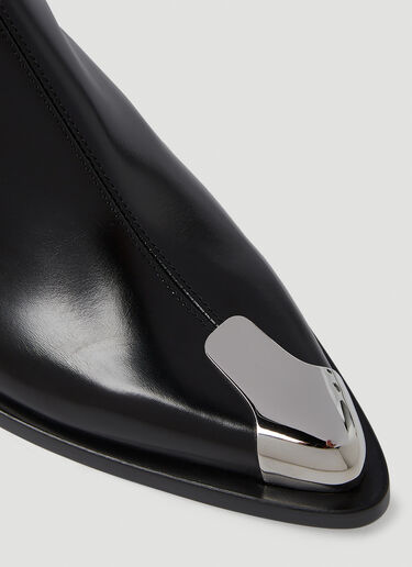 Toe Cap Boots Alexander McQueen Toe Cap Boots Black amq0150013
