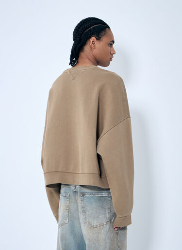 Entire Studios Box Crew Sweatshirt Brown ent0358004