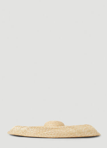 Jacquemus Le Chapeau Bomba Wide Hat Beige jac0251117