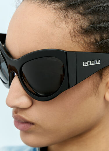 Poppy Lissiman Cherloi Sunglasses Black ppl0253002