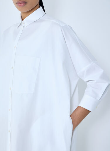 Jil Sander 棉质休闲衬衫  白色 jil0259013