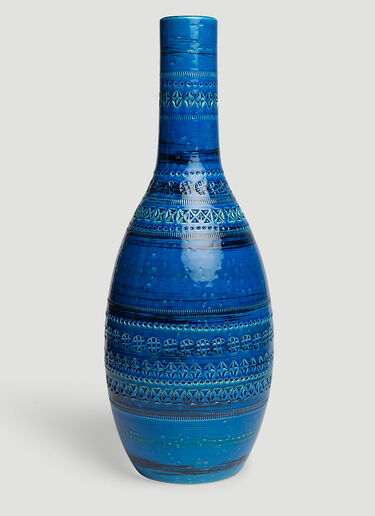 Bitossi Ceramiche Rimini Bottiglia Vase Blue wps0644282