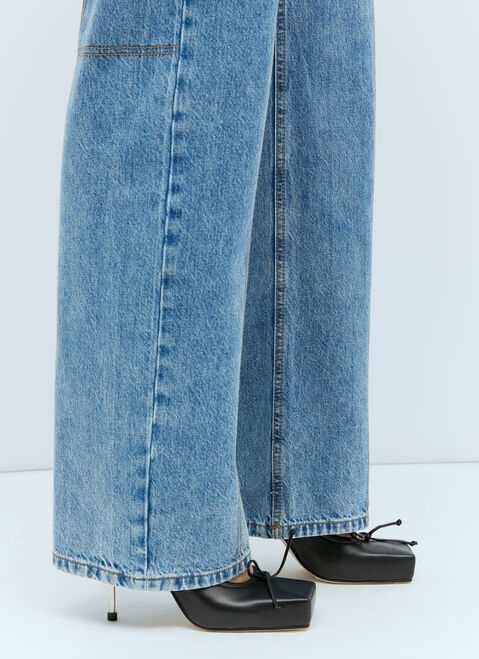 Jacquemus Les Chaussures バレエヒール アイボリー jac0254089