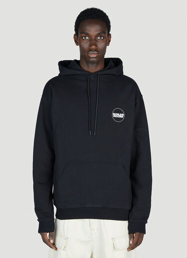 Boiler Room Logo Hooded Sweatshirt in Black | LN-CC®
