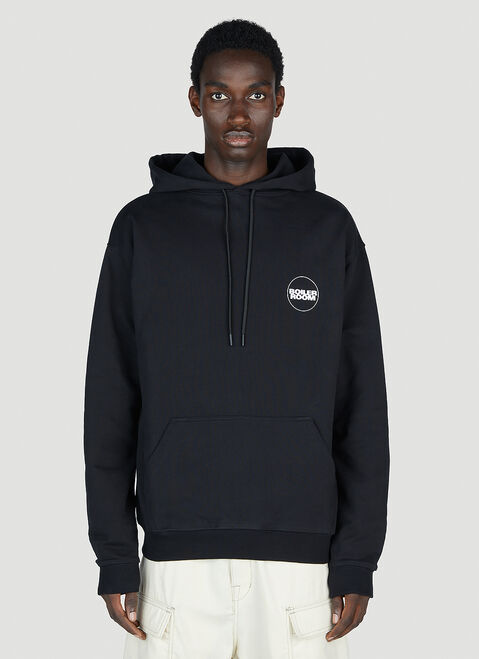 Boiler Room x Umbro Logo Hooded Sweatshirt Black bou0153006
