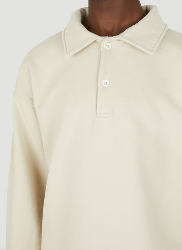 ANOTHER ASPECT Another 0.1 Polo Shirt Cream ana0148008