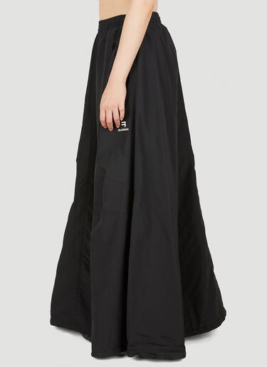 Balenciaga XL Minimal Track Skirt Black bal0249117