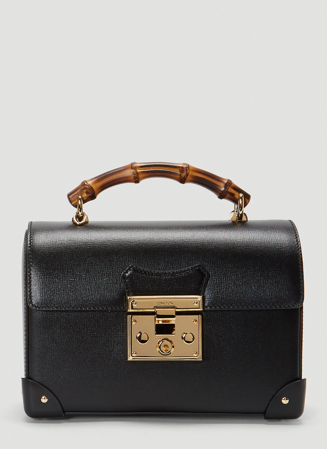 Gucci Small Padlock Handbag in Black LN CC