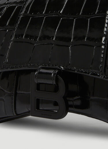 Hourglass Croc XS Small Handbag Balenciaga Hourglass Croc XS Small Handbag Black bal0249073