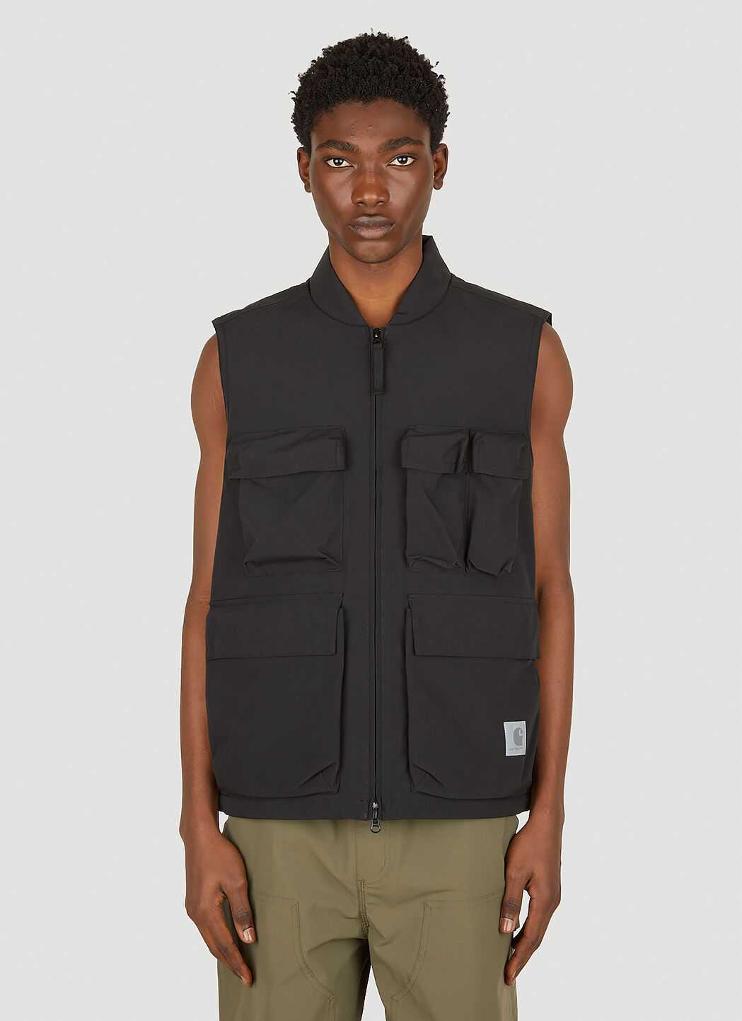 Carhartt WIP Kilda Sleeveless Jacket in Black LN CC